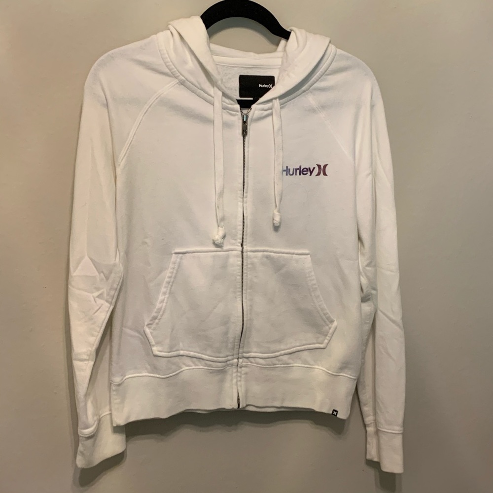 White Hurley Sweatshirt